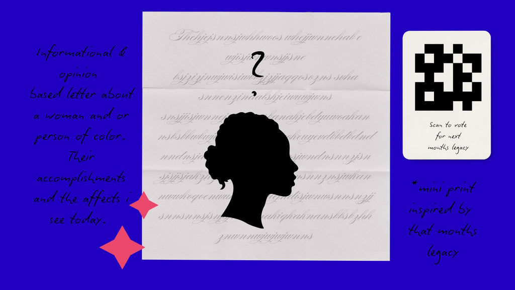 Letters of Legacy Print Club July
