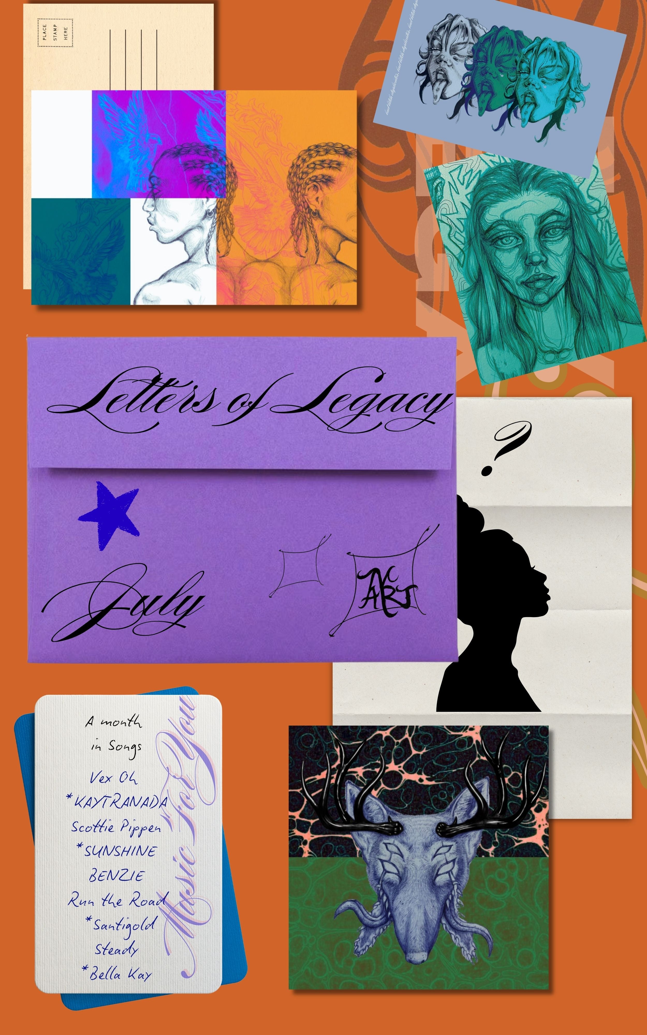 Letters of Legacy Print Club July